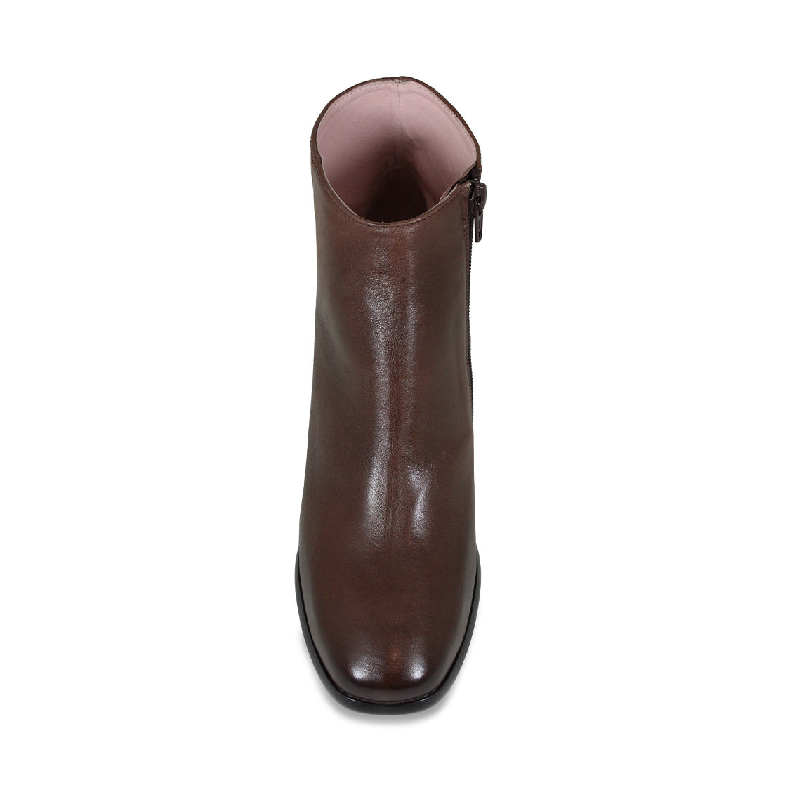 Frankie: Chestnut Leather Boots Sole Bliss