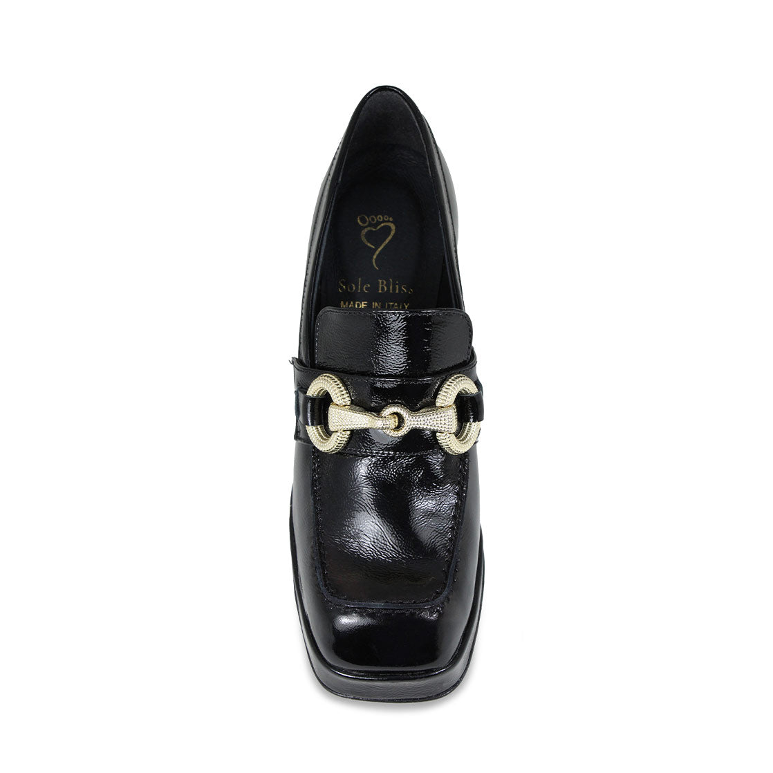 Genevieve: Black Patent Leather Boots Sole Bliss