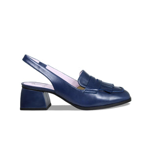 Gigi: Denim Leather Shoes Sole Bliss