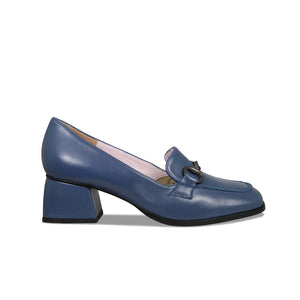 Giselle: Denim Leather Shoes Sole Bliss