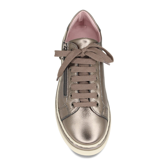 Glee: Bronze Leather Shoes Sole Bliss