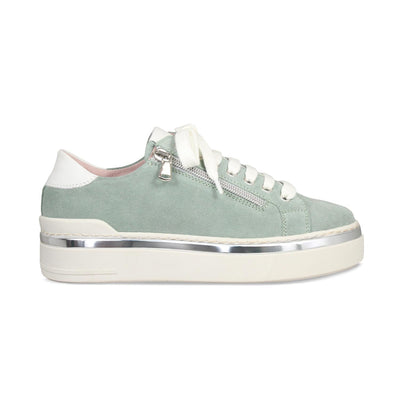 Glee: Sage Green Suede Shoes Sole Bliss