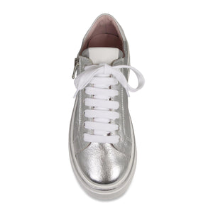 Glee: Silver Leather Shoes Sole Bliss