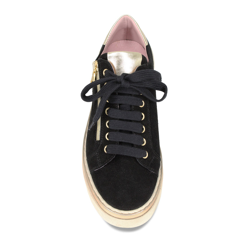 Glee: Black Suede Shoes Sole Bliss
