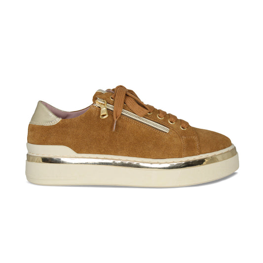 Glee: Tan Suede Shoes Sole Bliss