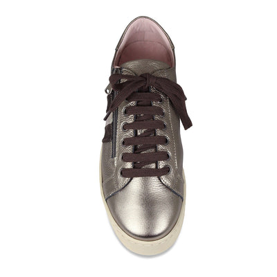 Hampton Stripe: Bronze Leather & Brown Shoes Sole Bliss