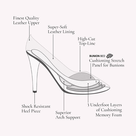 Fonda: Black Leather & Patent Shoes Sole Bliss