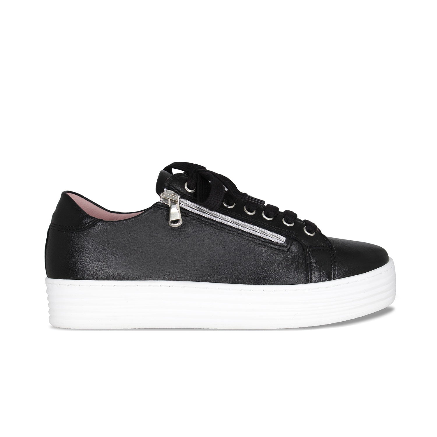Hero: Black Leather Shoes Sole Bliss