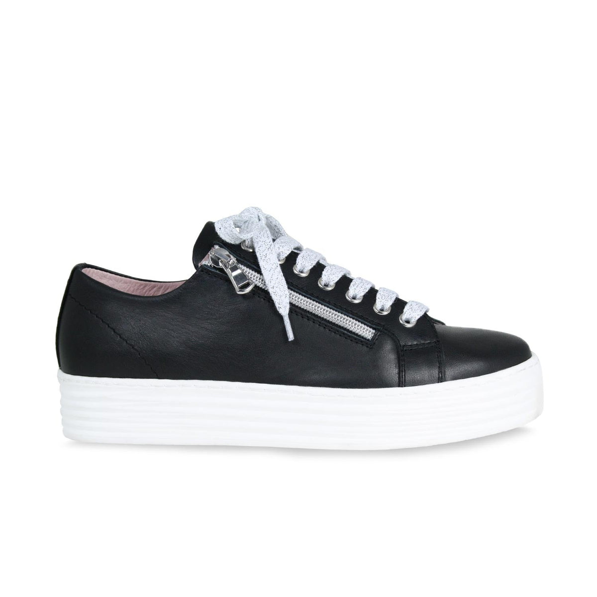 Hero: Black Leather Shoes Sole Bliss
