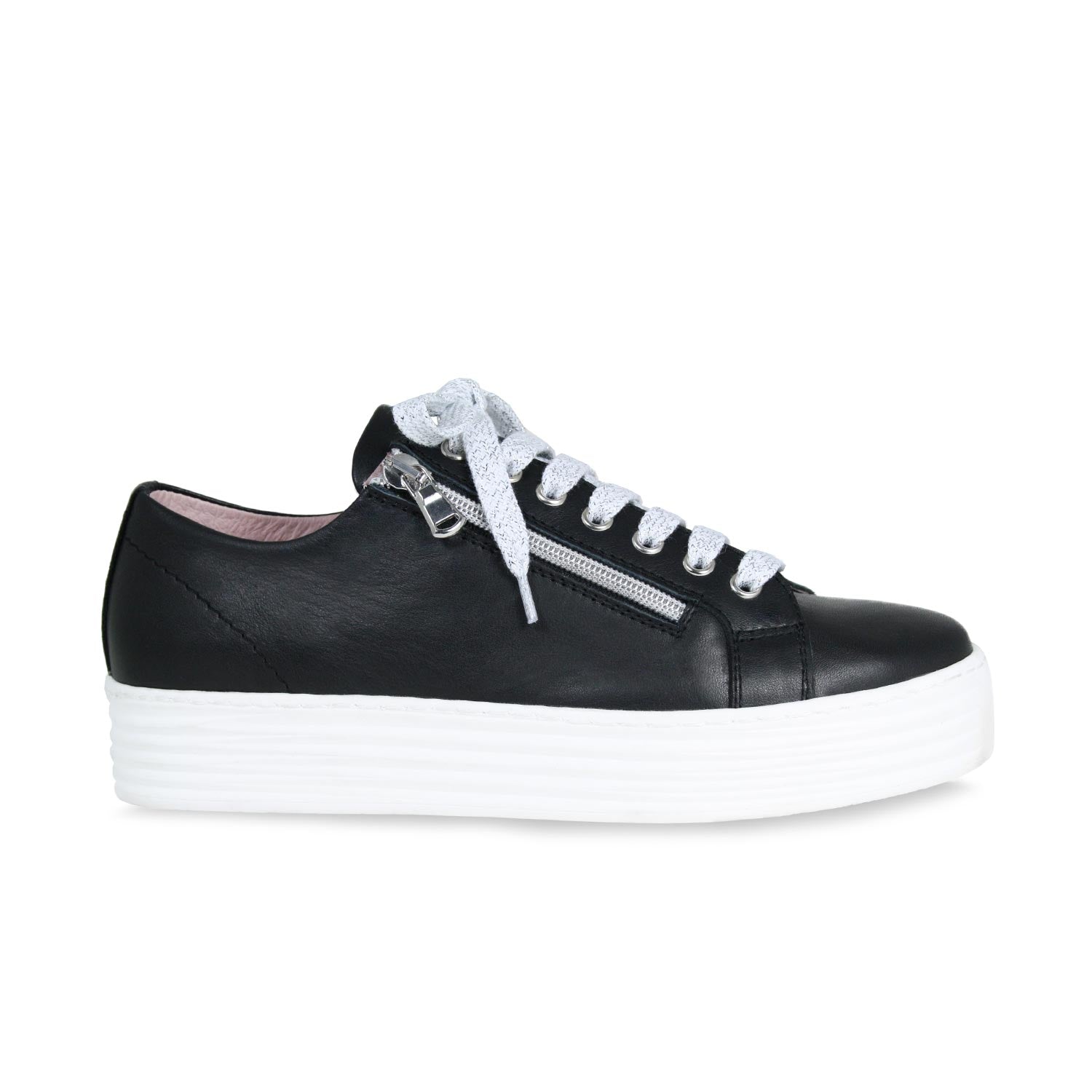 Hero: Black Leather Shoes Sole Bliss