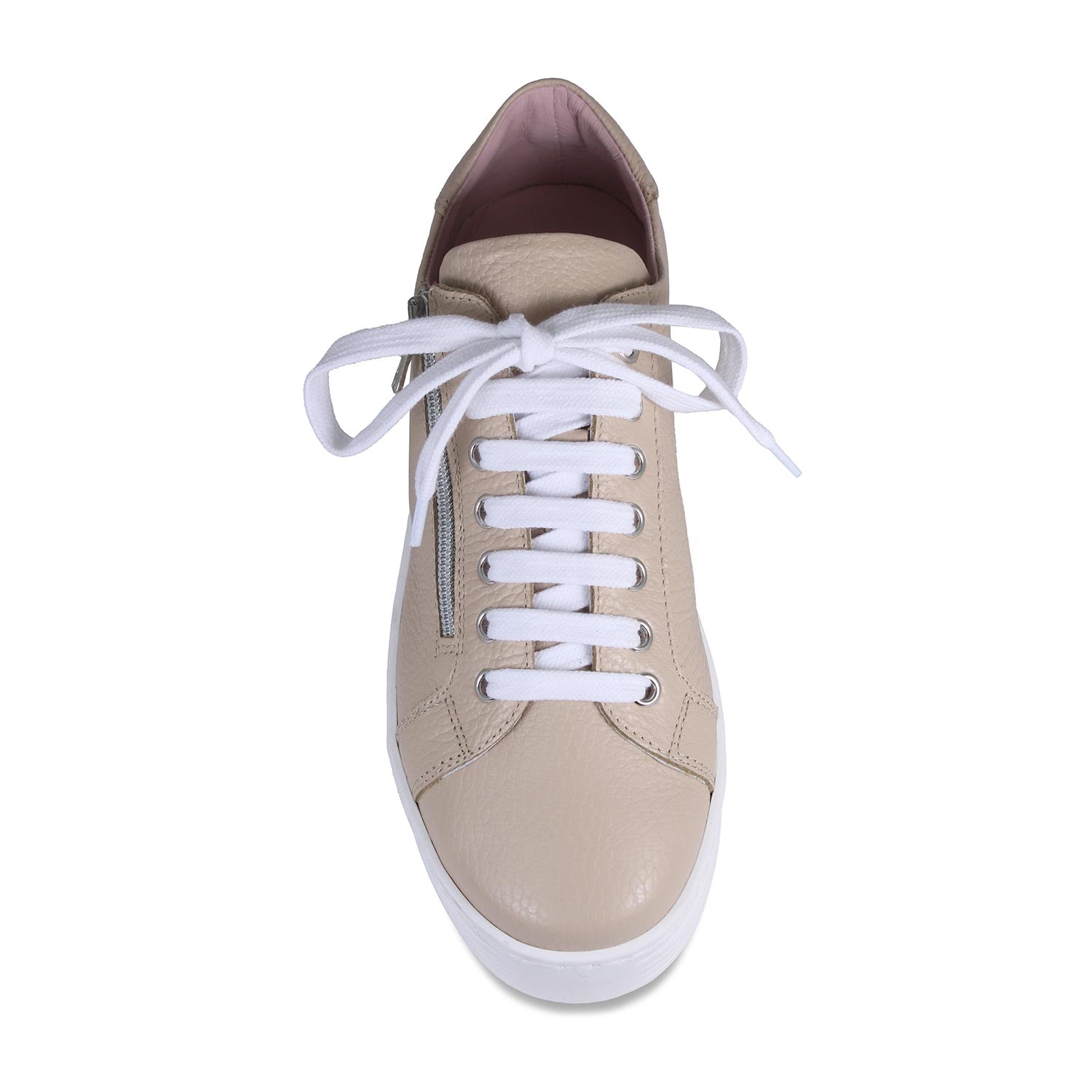 Hero: Blush Leather Shoes Sole Bliss