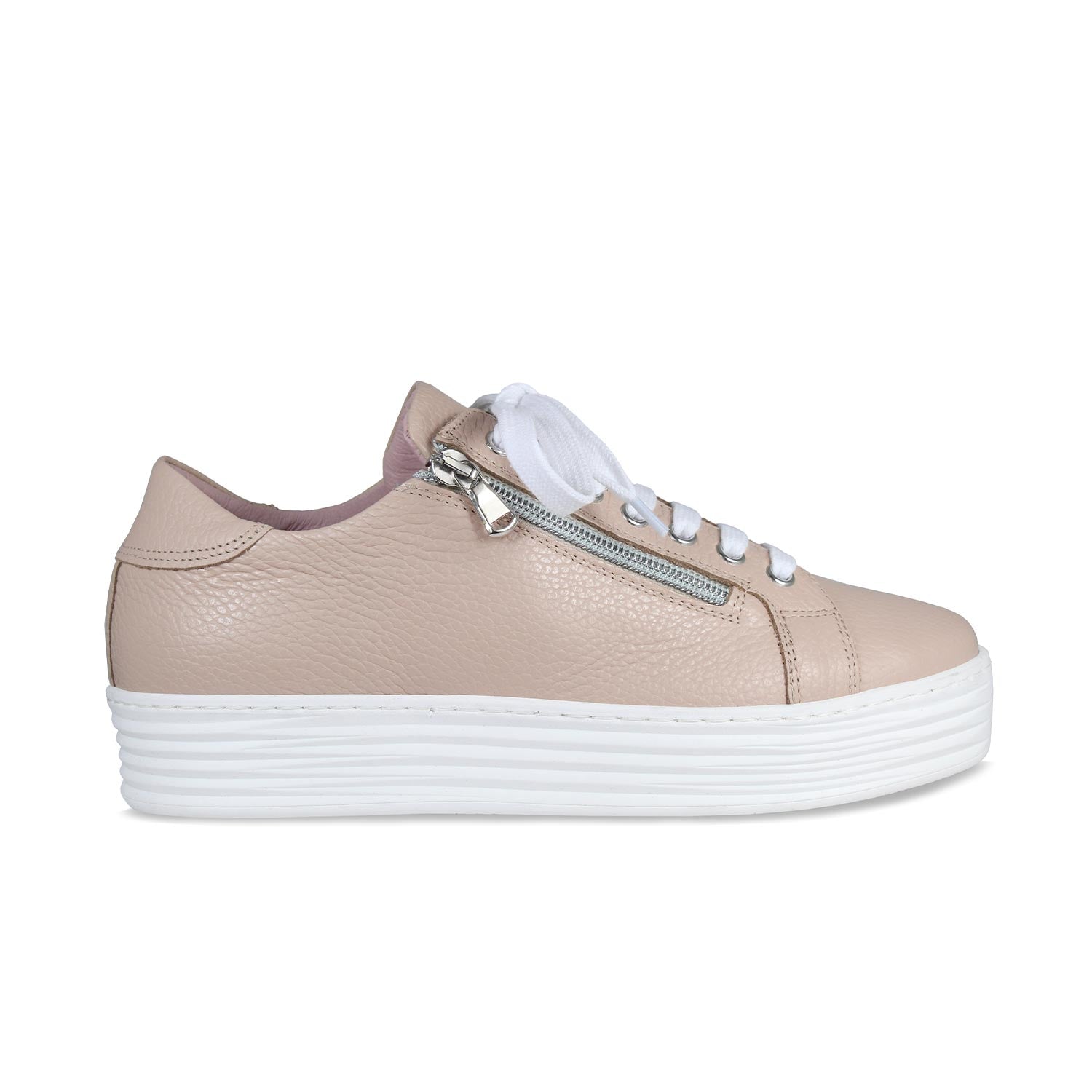 Hero: Blush Leather Shoes Sole Bliss