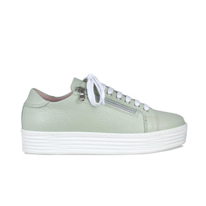 Hero: Mint Leather Shoes Sole Bliss