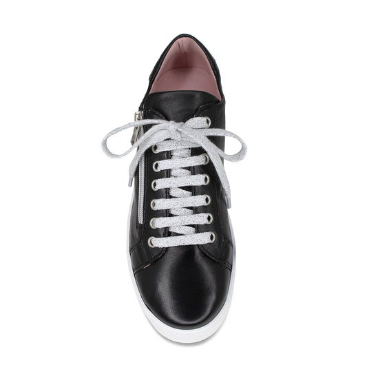 Hero: Black Leather Shoes Sole Bliss