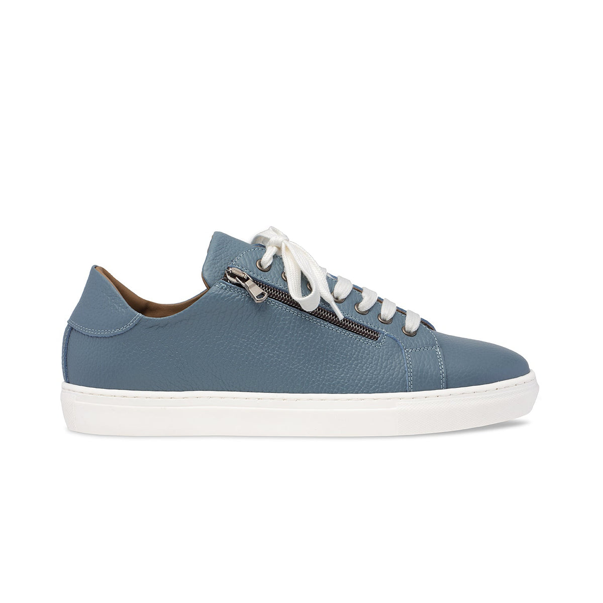 Stride: Denim Leather | Men's Trainers for Plantar Fasciitis Shoes Sole Bliss