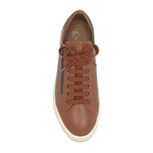 MEN'S Stride: Tan Leather Shoes Sole Bliss
