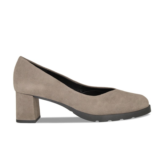 Isabel: Taupe Suede Shoes Sole Bliss