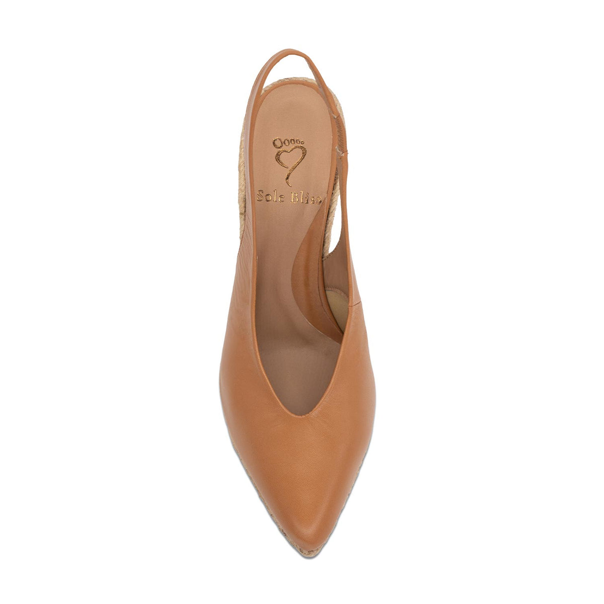Java: Tan Leather Shoes Sole Bliss