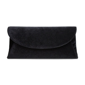 Jenna: Luxe Black Velvet Bags Sole Bliss