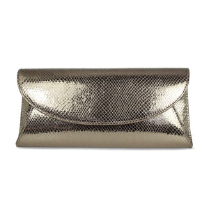 Jenna: Bronze Snake Print Leather Bags Sole Bliss