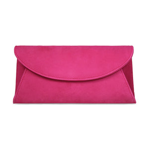 Jenna: Hot Pink Suede Bags Sole Bliss
