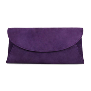 Jenna: Purple Suede Bags Sole Bliss