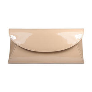 Jenna: Nude Patent Leather Bags Sole Bliss