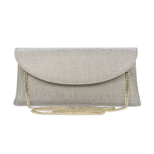 Jenna: Taupe Glitter Bags Sole Bliss