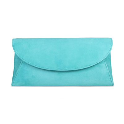 Jenna: Turquoise Suede