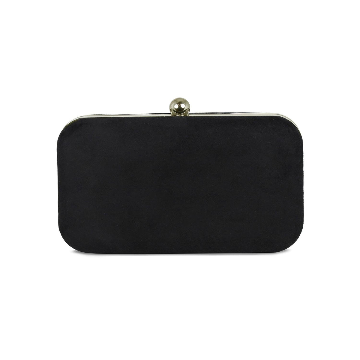 Jewel: Black Suede & Gold Bags Sole Bliss