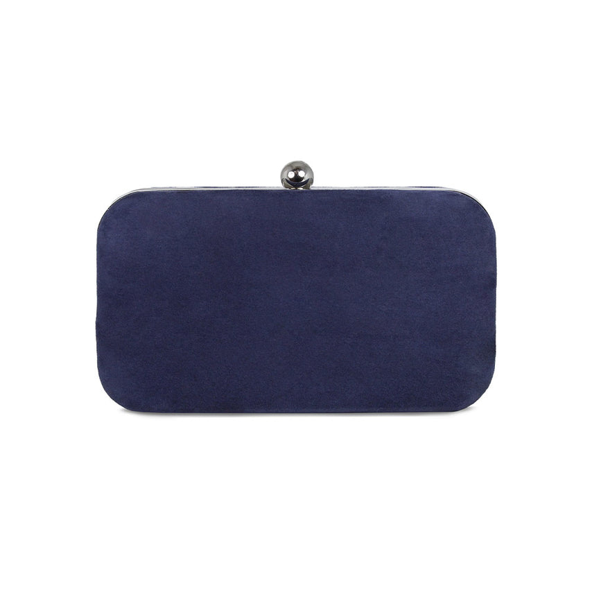 Jewel: Navy Suede Bags Sole Bliss