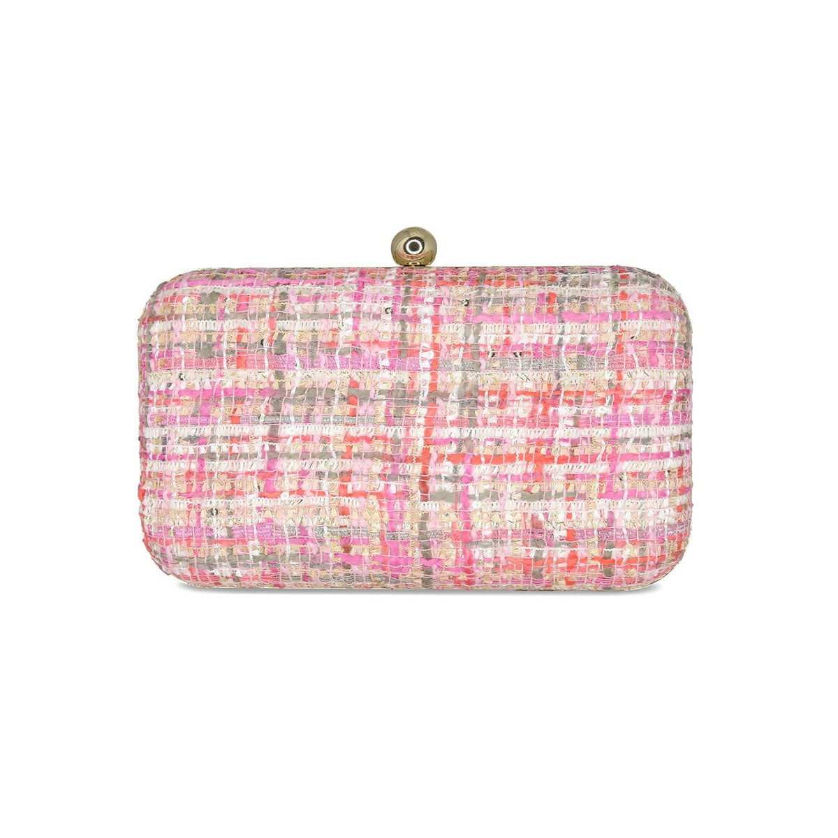 Jewel: Pink Tweed Bags Sole Bliss