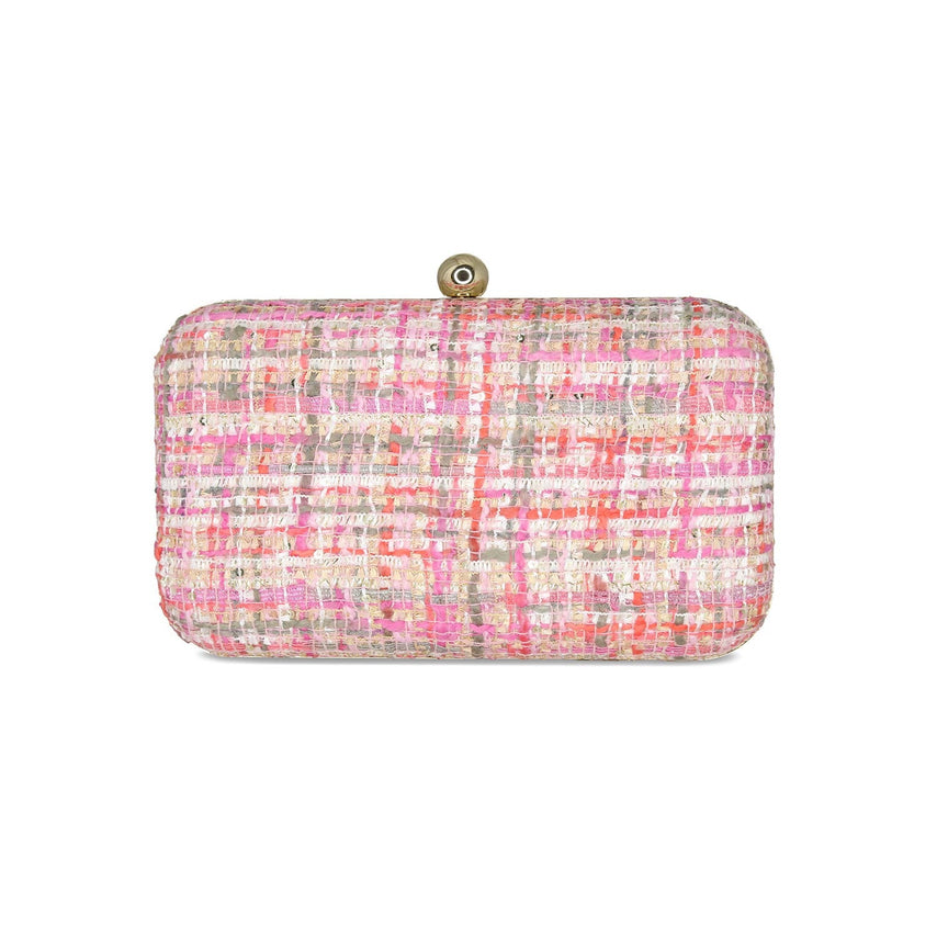 Jewel: Pink Tweed Bags Sole Bliss