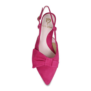 Kennedy: Hot Pink Suede Shoes Sole Bliss