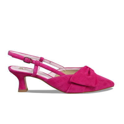 Kennedy: Hot Pink Suede Shoes Sole Bliss