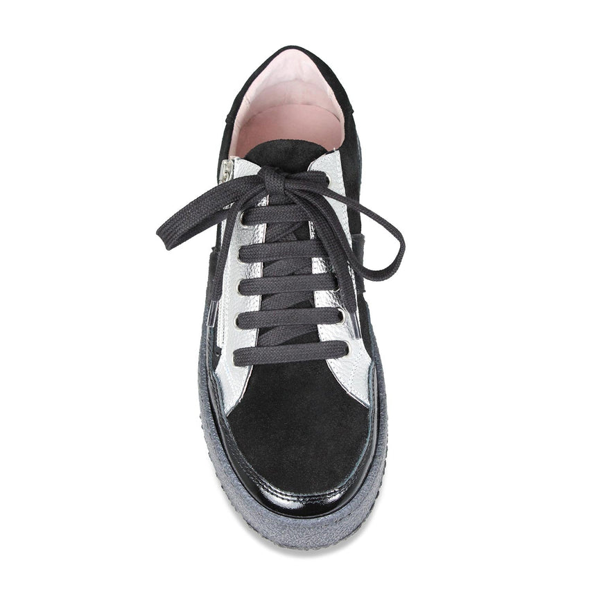 Kit: Black Suede, Patent & Fur Shoes Sole Bliss