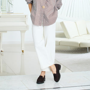 Talent: Chocolate Brown Suede Shoes Sole Bliss