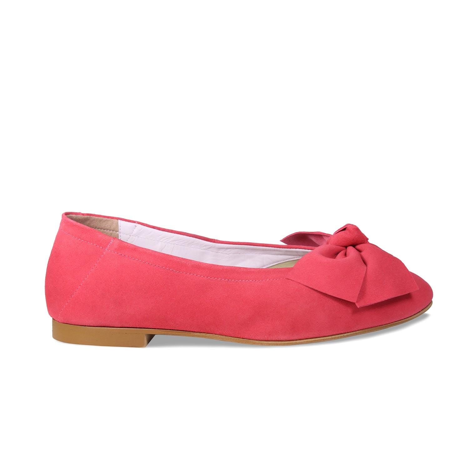 Lola: Coral Suede Shoes Sole Bliss