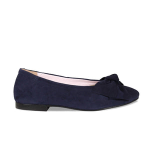 Lola: Navy Suede Shoes Sole Bliss