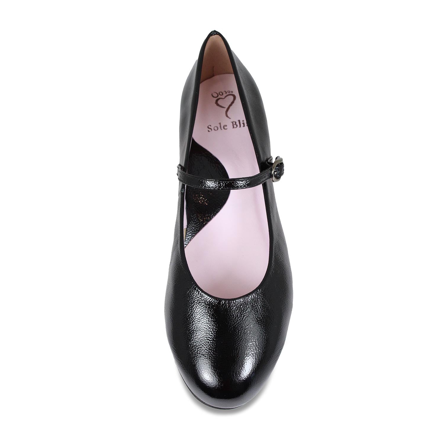 London: Black Leather Shoes Sole Bliss