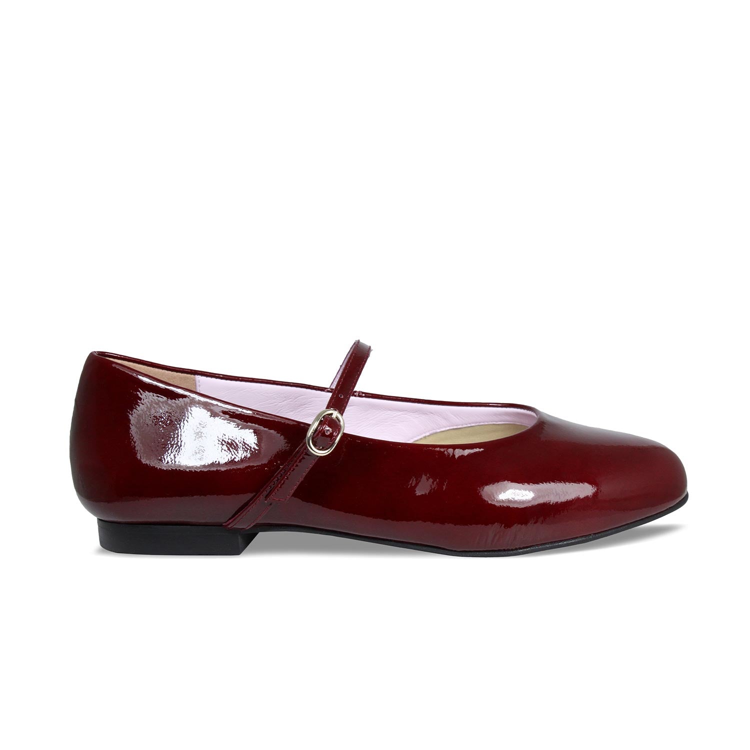 London: Bordeau Patent Leather Shoes Sole Bliss