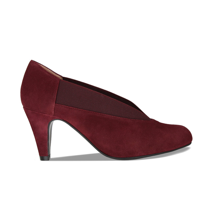 Mercy: Plum Suede Shoes Sole Bliss