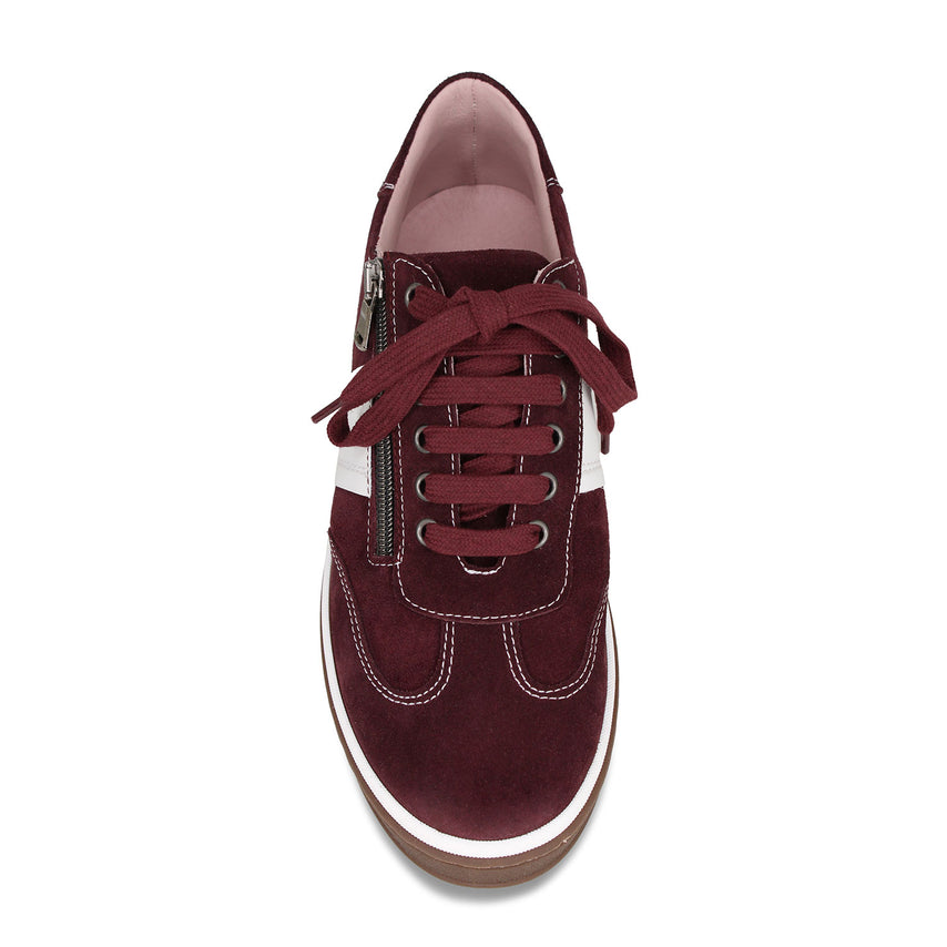 Metro: Bordeau Suede Shoes Sole Bliss