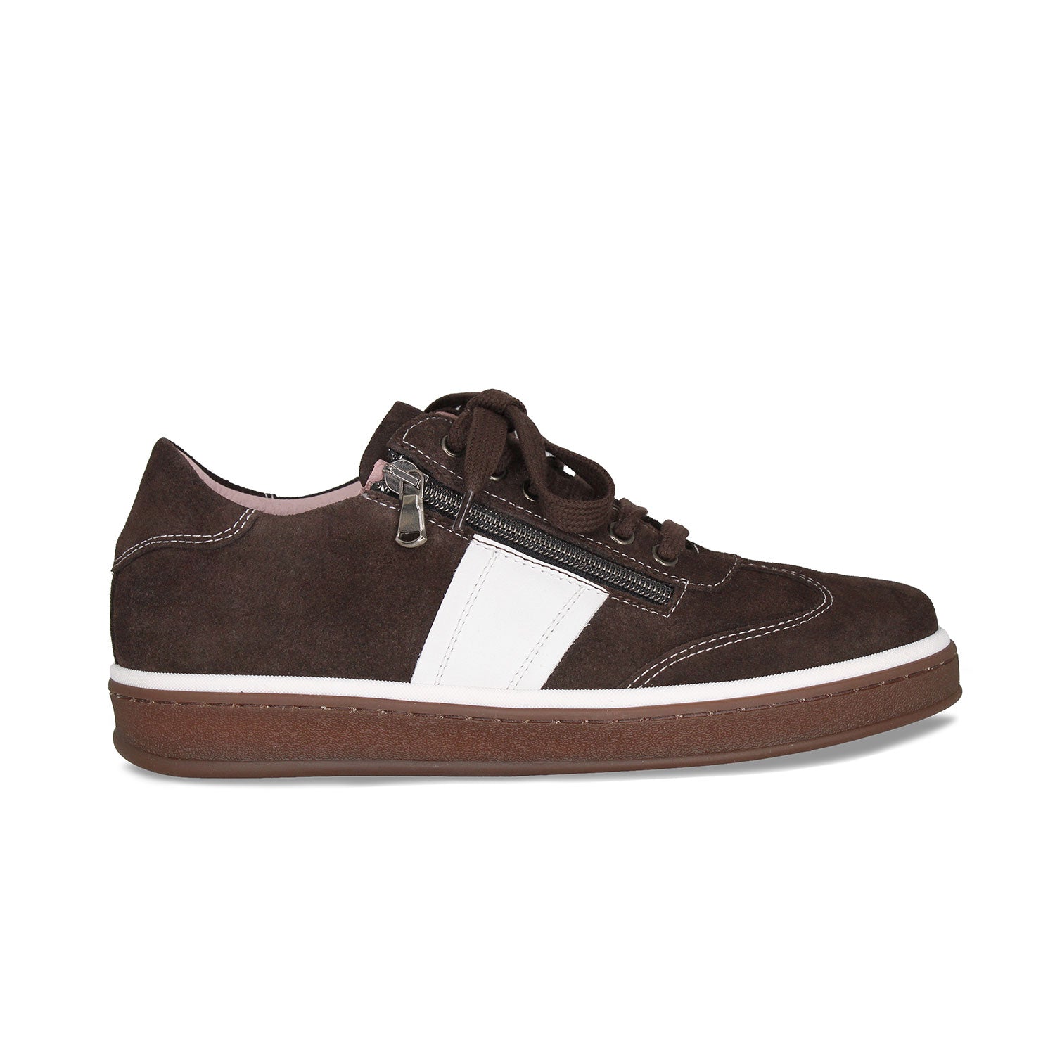 Metro: Chocolate Brown Suede Shoes Sole Bliss