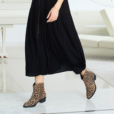 Montana: Luxe Leopard Suede Boots Sole Bliss