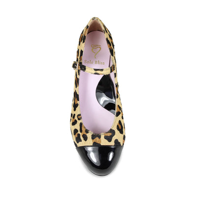 Nancy: Luxe Leopard & Black Leather