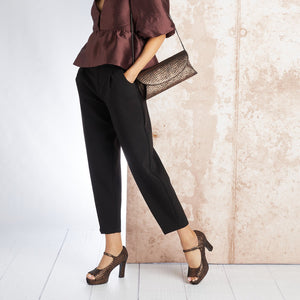 Olympia: Metallic Suede Shoes Sole Bliss