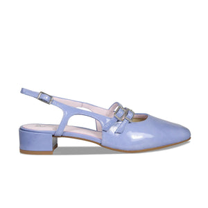 Opera: China Blue Patent Leather Shoes Sole Bliss