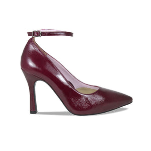 Paris: Bordeau Patent Leather Shoes Sole Bliss