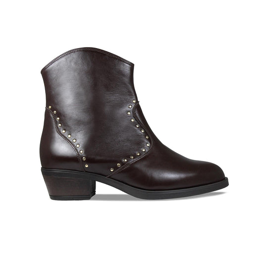 Phoenix: Brown Leather Boots Sole Bliss